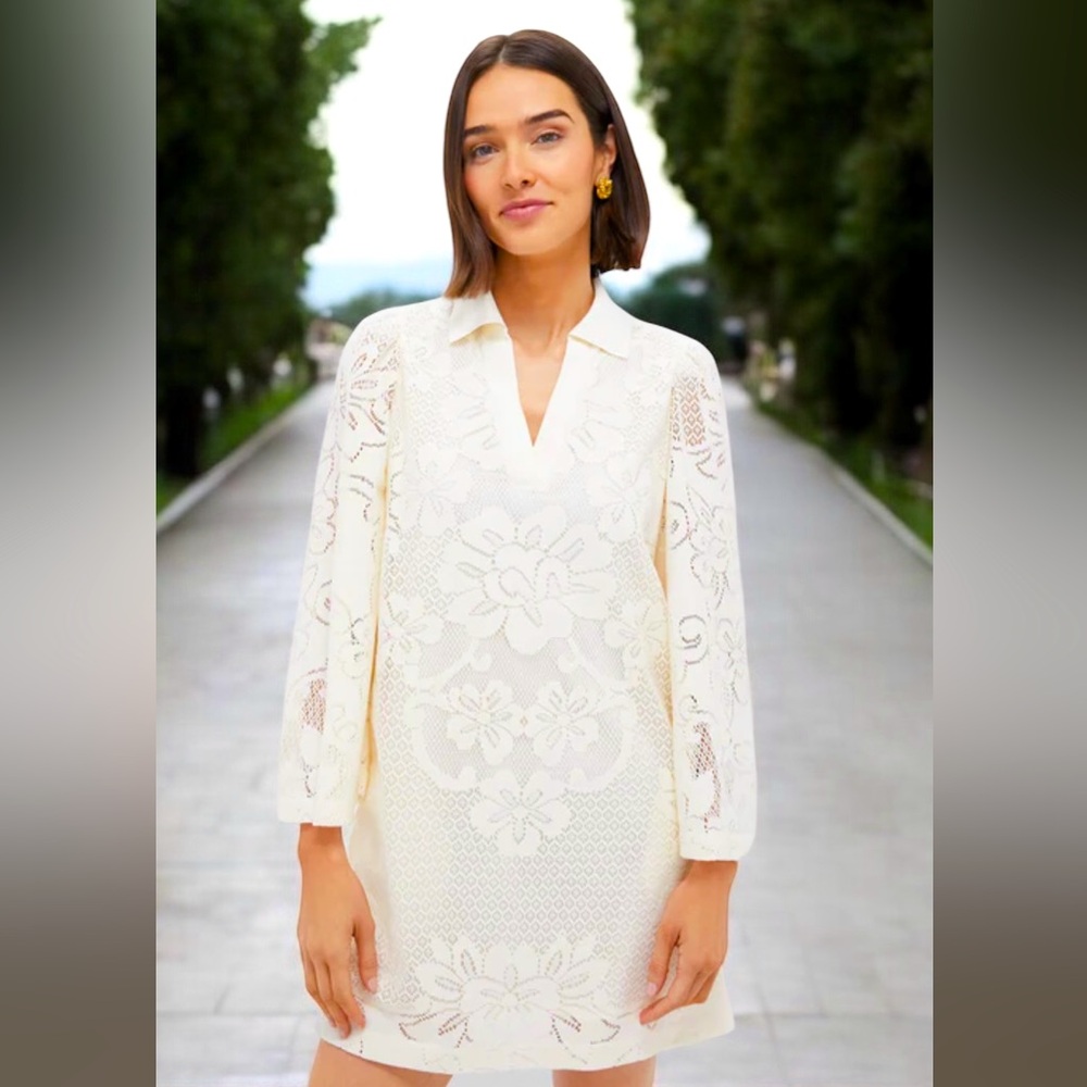 Tuckernuck Ivory Lace Courtney Dress. XS. NWT.